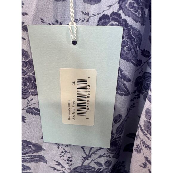 Hill House Cottage The Simone Dress Lilac Minimalist Old Money NWT XL - Picture 8 of 9